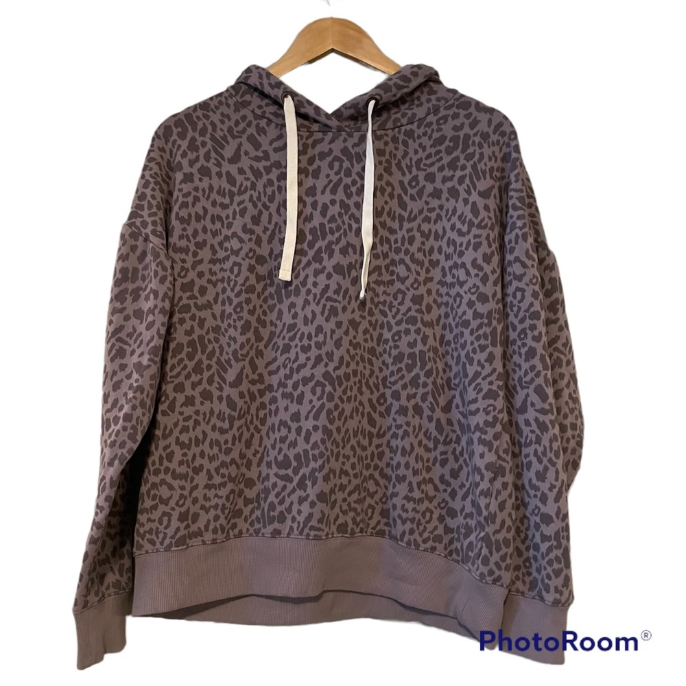 Buffalo David Bitton Animal Print Hoodie| Medium